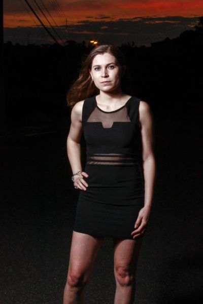 Vestido com tranparência - Tam P