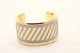 Bracelete Dourado com Brilho