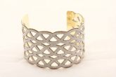 Bracelete Dourado com Brilho