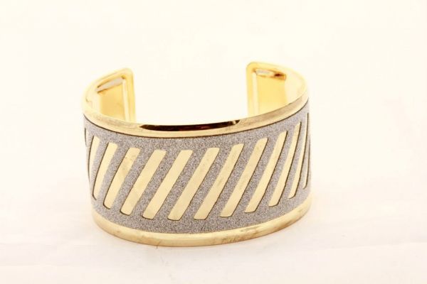 Bracelete Dourado com Brilho