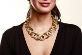 Corrente Dourada Strass